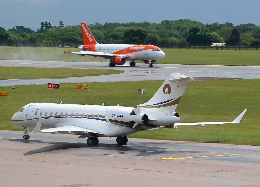 RELIANCE INDUSTRIES BD700 GLOBAL EXPRESS VT-HMA.