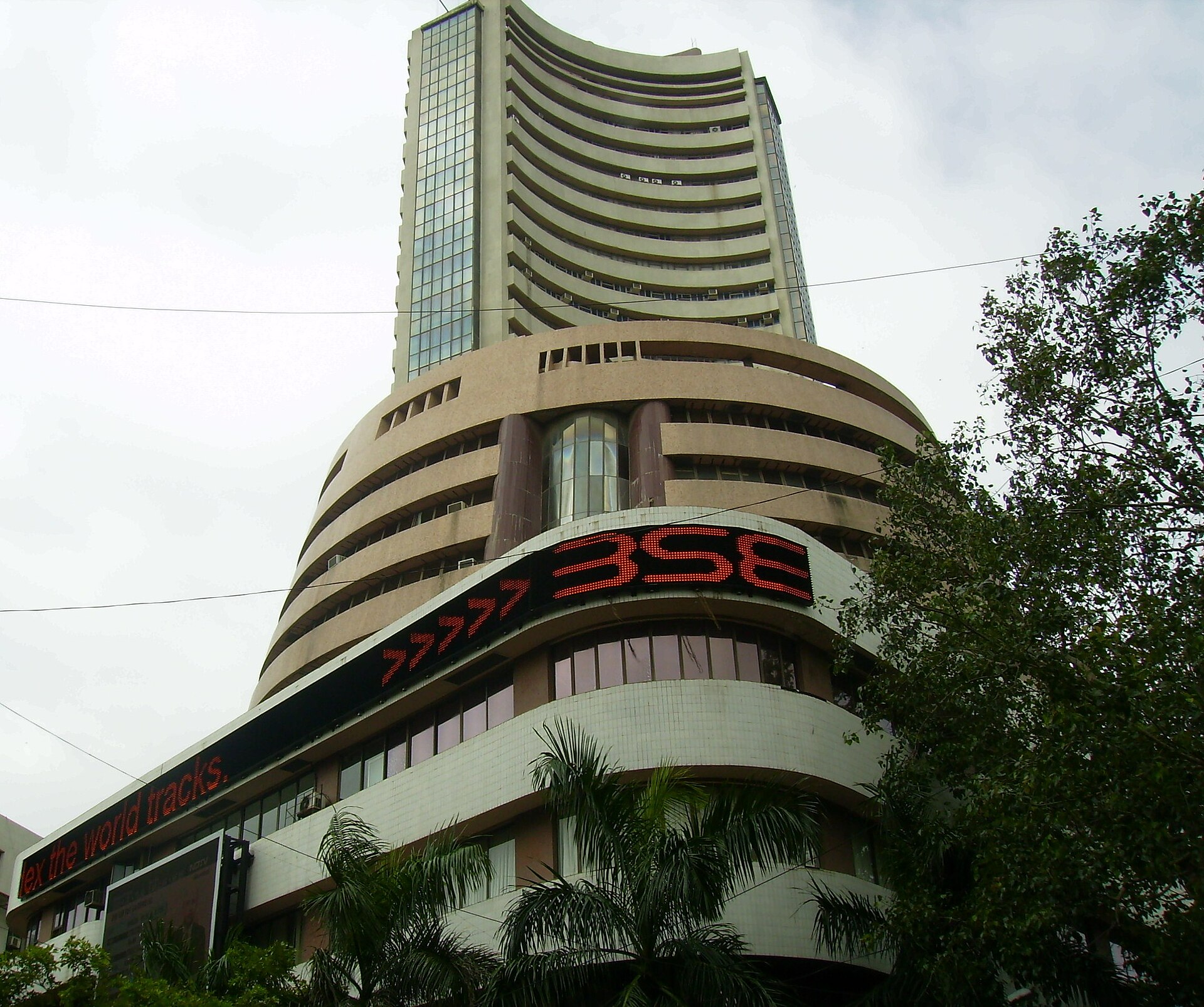 BSE - Bombay Stock Exchange Building.